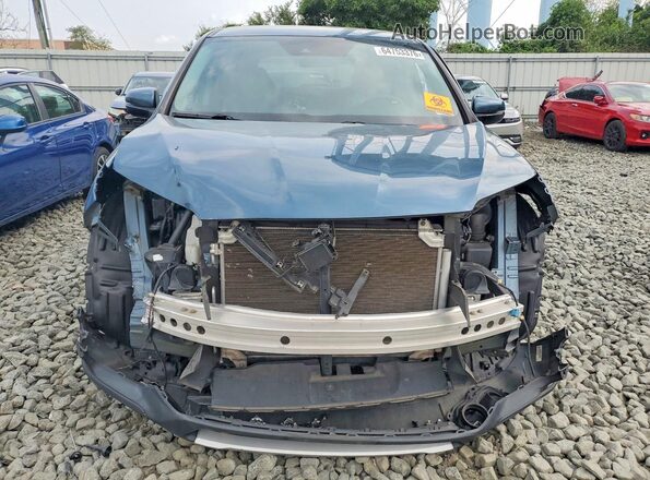 5FNYF6H32LB066400 2020 HONDA PILOT Blue Front view