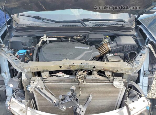 5FNYF6H32LB066400 2020 HONDA PILOT Blue Rear interior view
