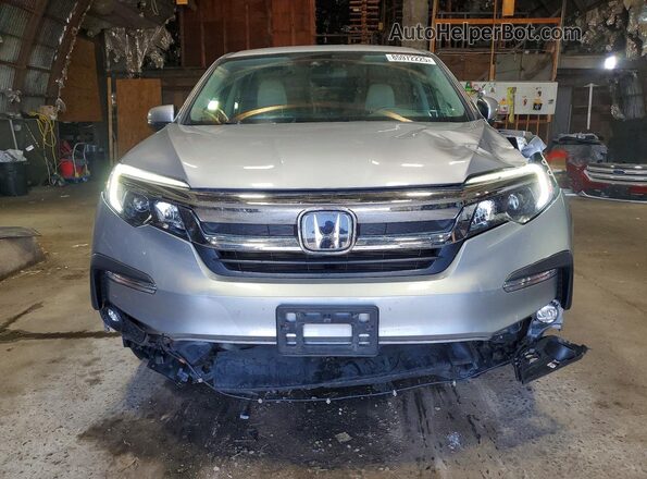 5FNYF6H32MB043474 2021 HONDA PILOT Silver Widok z przodu