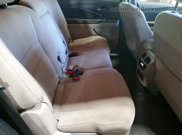 5FNYF6H32MB043474 2021 HONDA PILOT Silver Widok wnętrza z tyłu