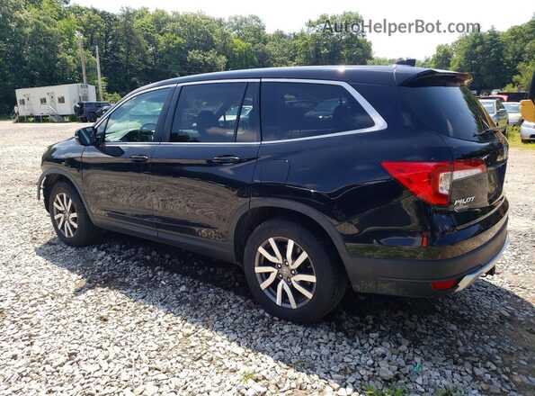 5FNYF6H34KB033316 2019 HONDA PILOT Black Հետևի ձախ