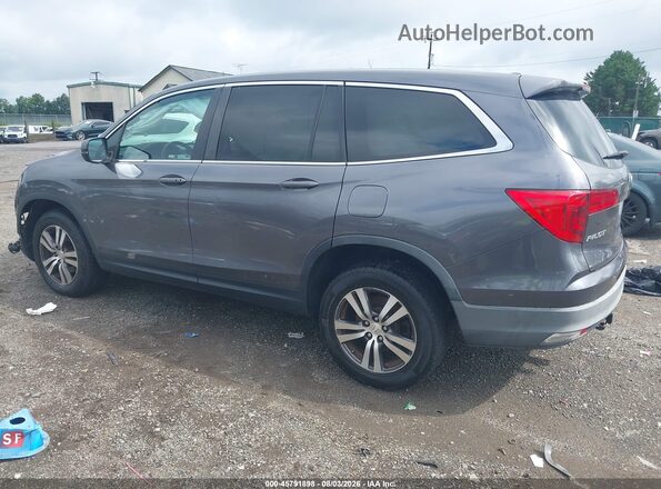 5FNYF6H35HB095378 2017 HONDA PILOT Серый Задняя левая четверть