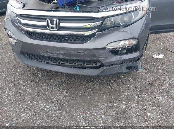 5FNYF6H35HB095378 2017 HONDA PILOT Серый Вид спереди
