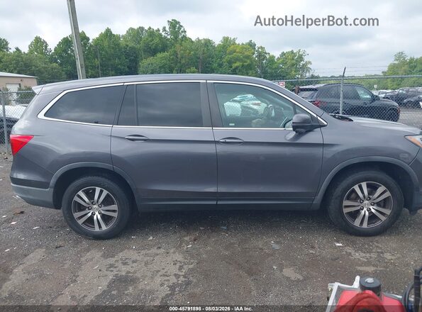 5FNYF6H35HB095378 2017 HONDA PILOT Серый Вид задней части салона