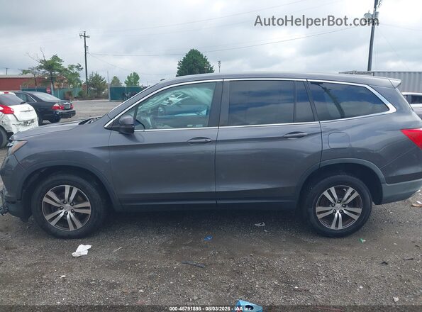 5FNYF6H35HB095378 2017 HONDA PILOT Серый Панорамный вид салона 360°