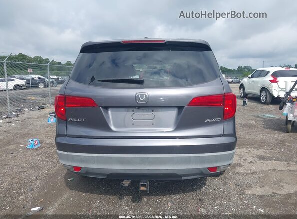 5FNYF6H35HB095378 2017 HONDA PILOT Серый 