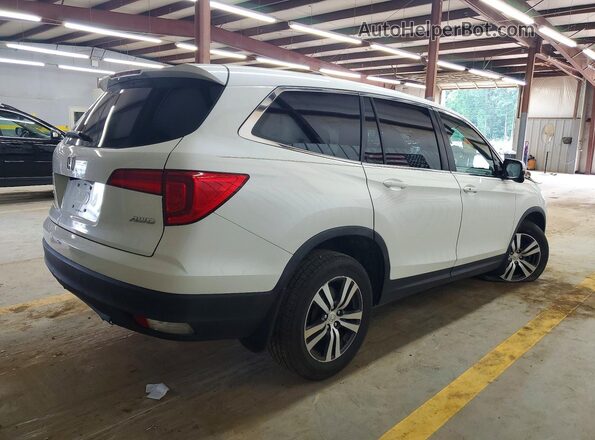 5FNYF6H35JB019410 2018 HONDA PILOT Белый Задняя правая четверть
