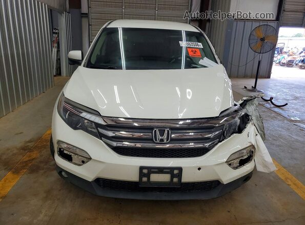 5FNYF6H35JB019410 2018 HONDA PILOT Белый Вид спереди