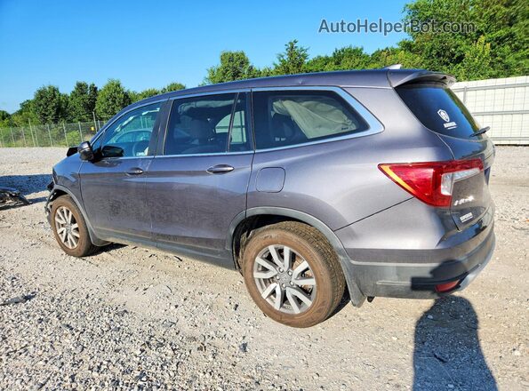 5FNYF6H35KB060332 2019 HONDA PILOT Gray Задня ліва чверть