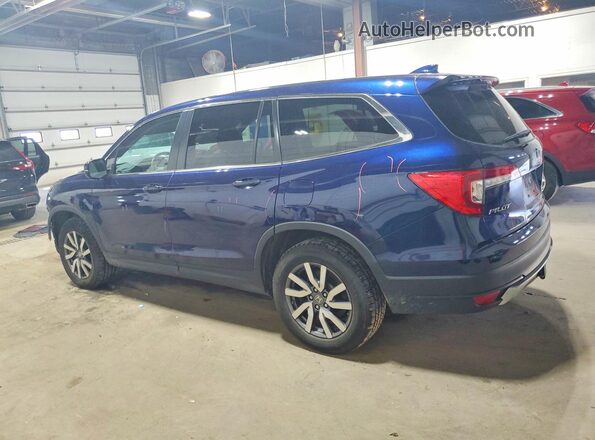 5FNYF6H35LB009690 2020 HONDA PILOT Синий Задняя левая четверть