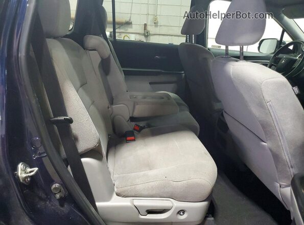 5FNYF6H35LB009690 2020 HONDA PILOT Синий Вид задней части салона