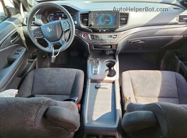 5FNYF6H35NB074624 2022 HONDA PILOT Black Widok deski rozdzielczej