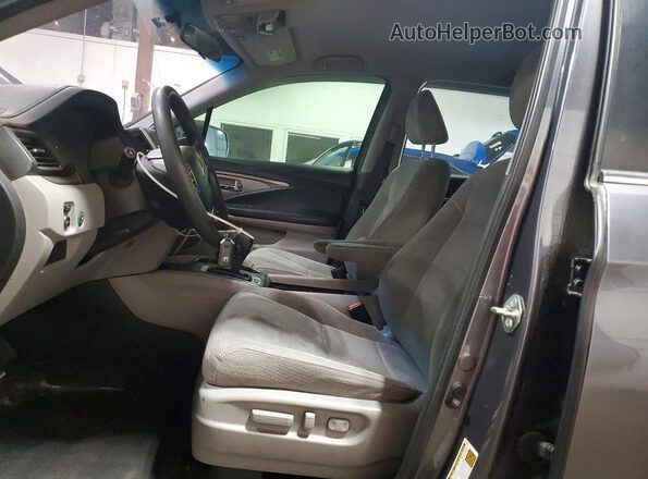 5FNYF6H38HB069003 2017 HONDA PILOT Gray Սալոնի դիմացի տեսք