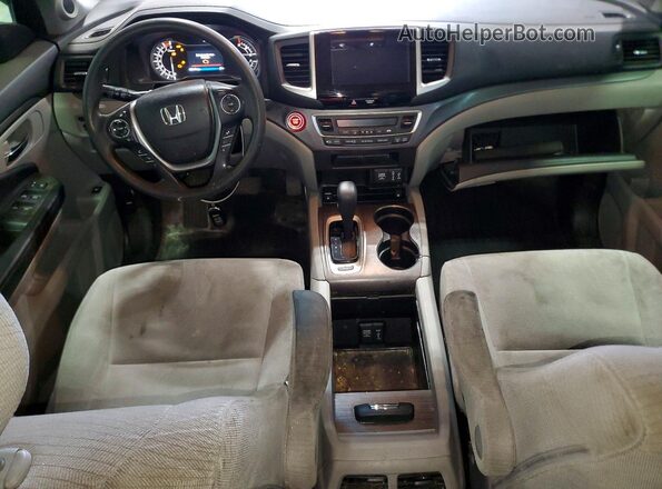 5FNYF6H38HB069003 2017 HONDA PILOT Gray Առջևի վահանակի տեսք