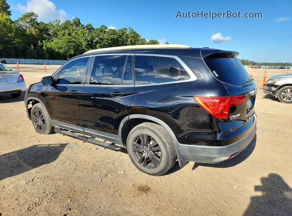 5FNYF6H38JB022656 2018 HONDA PILOT Черный Задняя левая четверть