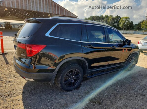 5FNYF6H38JB022656 2018 HONDA PILOT Черный Задняя правая четверть