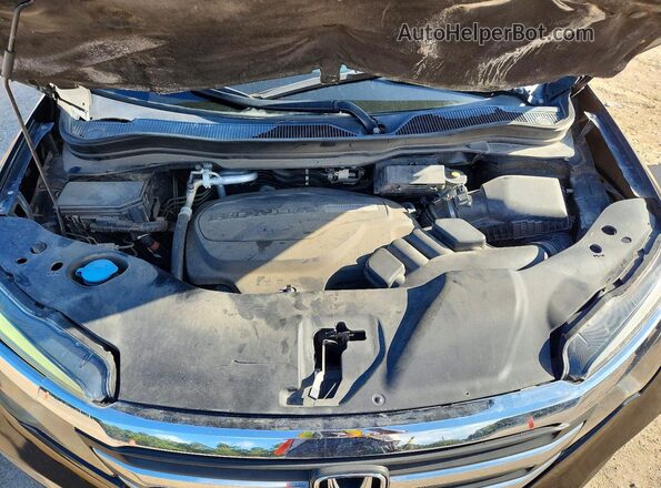 5FNYF6H38JB022656 2018 HONDA PILOT Черный Вид подкапотного пространства