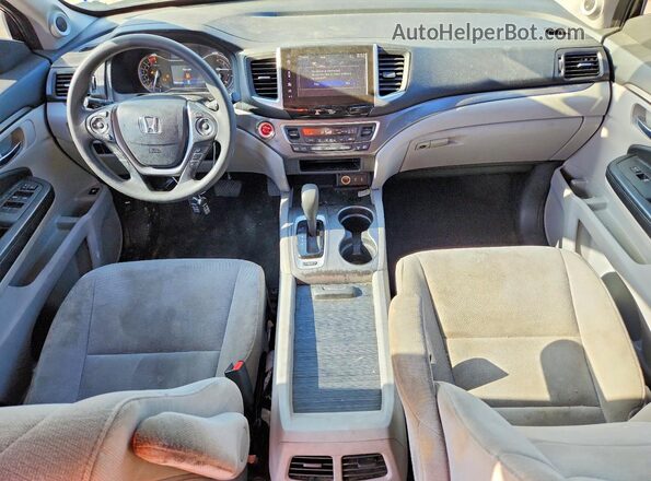 5FNYF6H38JB022656 2018 HONDA PILOT Черный Вид панели приборов