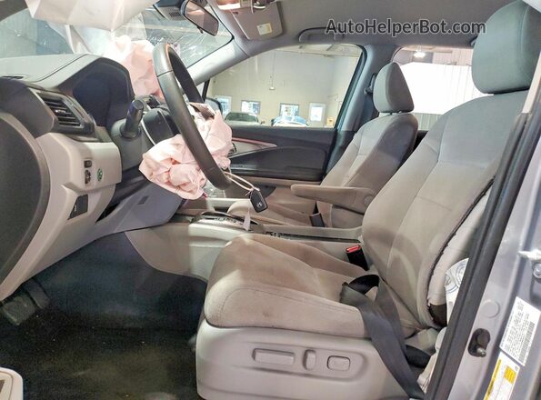 5FNYF6H38MB043477 2021 HONDA PILOT Silver წინა სალონის ხედი