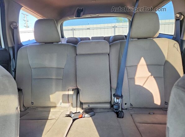 5FNYF6H38MB046315 2021 HONDA PILOT White Հետևի նստատեղերի տեսք