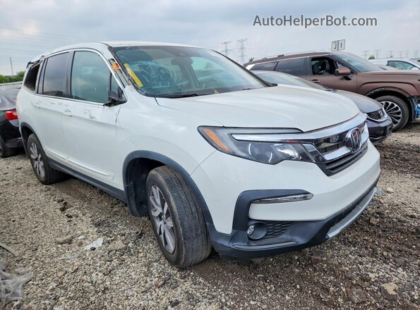 5FNYF6H38MB046315 2021 HONDA PILOT White Առջևի աջ