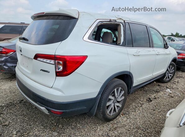 5FNYF6H38MB046315 2021 HONDA PILOT White Հետևի աջ
