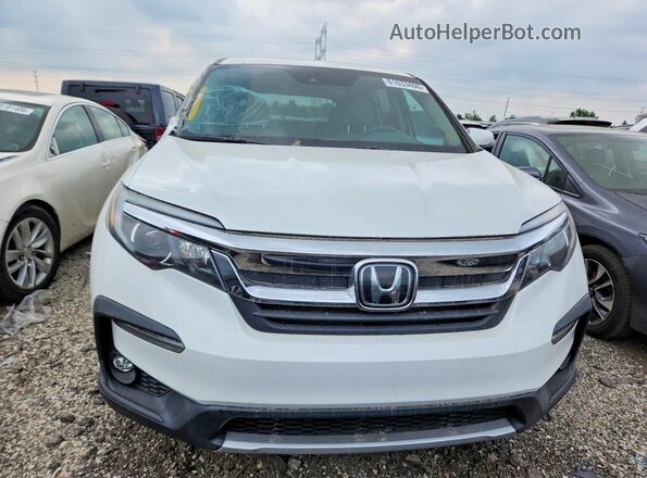 5FNYF6H38MB046315 2021 HONDA PILOT White Դիմացի տեսք
