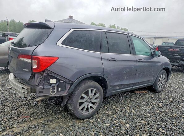 5FNYF6H39KB081684 2019 HONDA PILOT Серый Задняя правая четверть