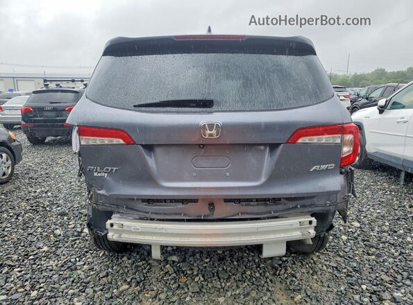 5FNYF6H39KB081684 2019 HONDA PILOT Серый Вид сзади