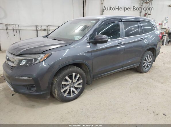 5FNYF6H39LB049576 2020 HONDA PILOT Gray Передня ліва чверть