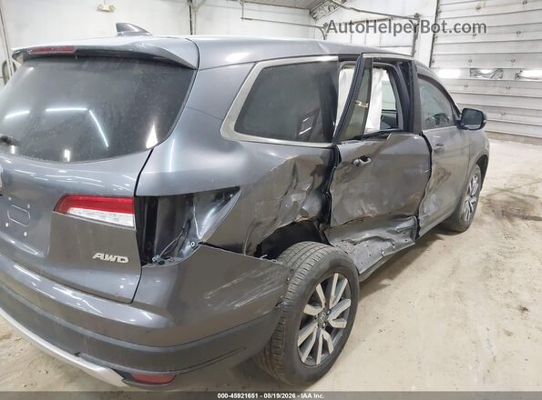 5FNYF6H39LB049576 2020 HONDA PILOT Gray Вид спереду