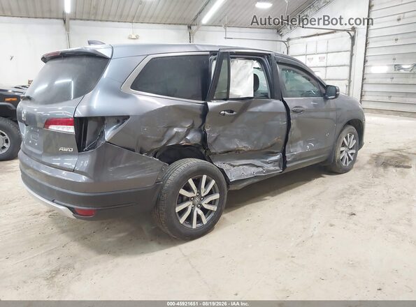 5FNYF6H39LB049576 2020 HONDA PILOT Gray Задня права чверть