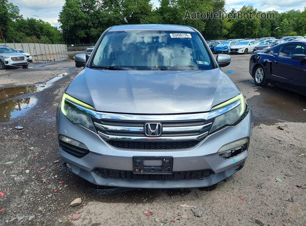 5FNYF6H3XHB021969 2017 HONDA PILOT Silver წინა ხედი