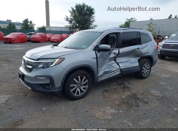 5FNYF6H3XLB045276 2020 HONDA PILOT Серебряный Передняя левая четверть