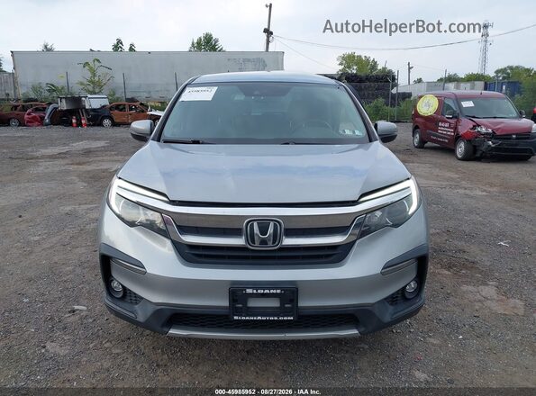 5FNYF6H3XLB045276 2020 HONDA PILOT Серебряный Вид щитка приборов