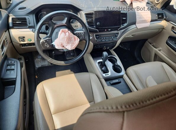 5FNYF6H40KB045049 2019 HONDA PILOT White წინა პანელის ხედი