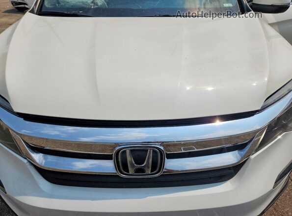 5FNYF6H40KB045049 2019 HONDA PILOT White ძრავის განყოფილების ხედი