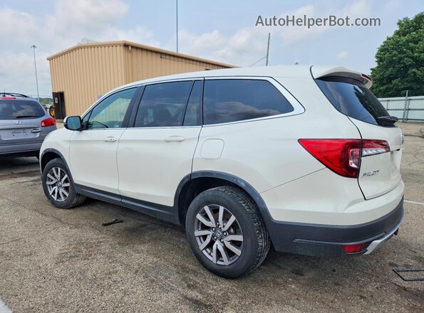 5FNYF6H40KB045049 2019 HONDA PILOT White უკანა მარცხენა