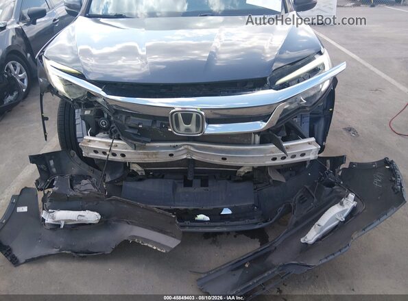 5FNYF6H41KB006826 2019 HONDA PILOT Серый Вид спереди