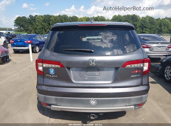 5FNYF6H41KB006826 2019 HONDA PILOT Серый 