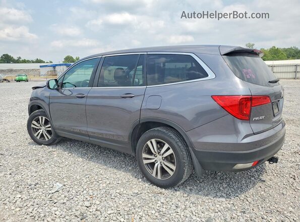5FNYF6H45HB005932 2017 HONDA PILOT Black Trasero izquierdo