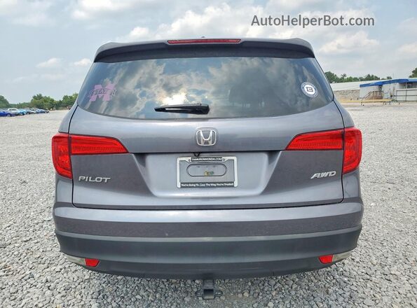 5FNYF6H45HB005932 2017 HONDA PILOT Black Vista trasera