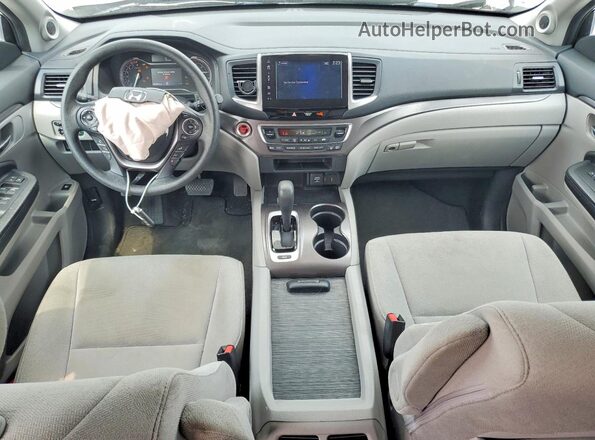 5FNYF6H45HB005932 2017 HONDA PILOT Black Vista del salpicadero