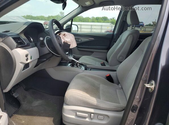 5FNYF6H45HB005932 2017 HONDA PILOT Black Vista interior delantera