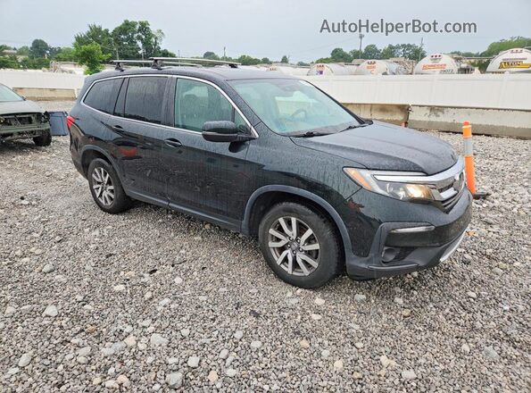 5FNYF6H45KB049257 2019 HONDA PILOT Green Przód prawy