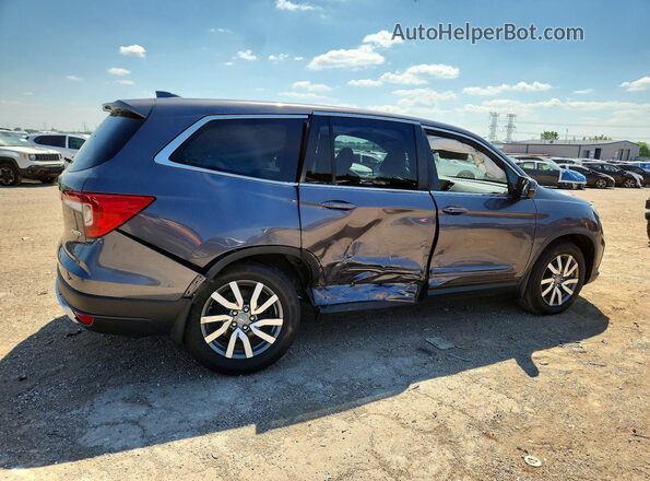 5FNYF6H47KB018270 2019 HONDA PILOT Gray უკანა მარჯვენა