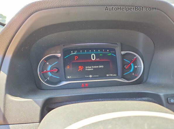 5FNYF6H47KB018270 2019 HONDA PILOT Gray ხელსაწყოთა პანელის ხედი