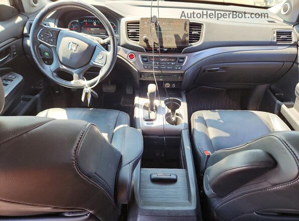 5FNYF6H47KB018270 2019 HONDA PILOT Gray წინა პანელის ხედი