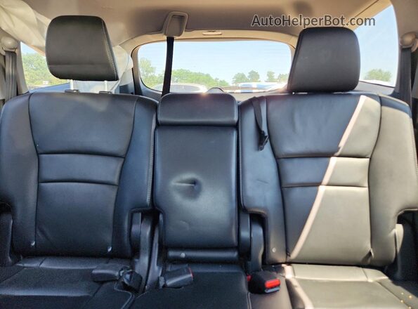 5FNYF6H47KB018270 2019 HONDA PILOT Gray უკანა სავარძლების ხედი