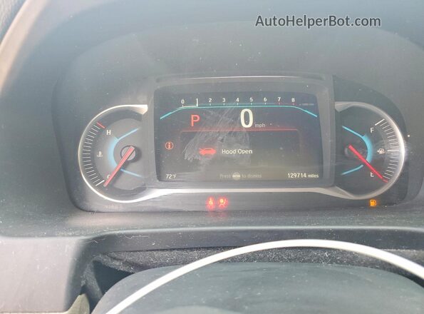 5FNYF6H49LB013878 2020 HONDA PILOT Бордовый Вид щитка приборов